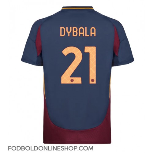 AS Roma Paulo Dybala #21 Tredjetrøje 2024-25 Kortærmet